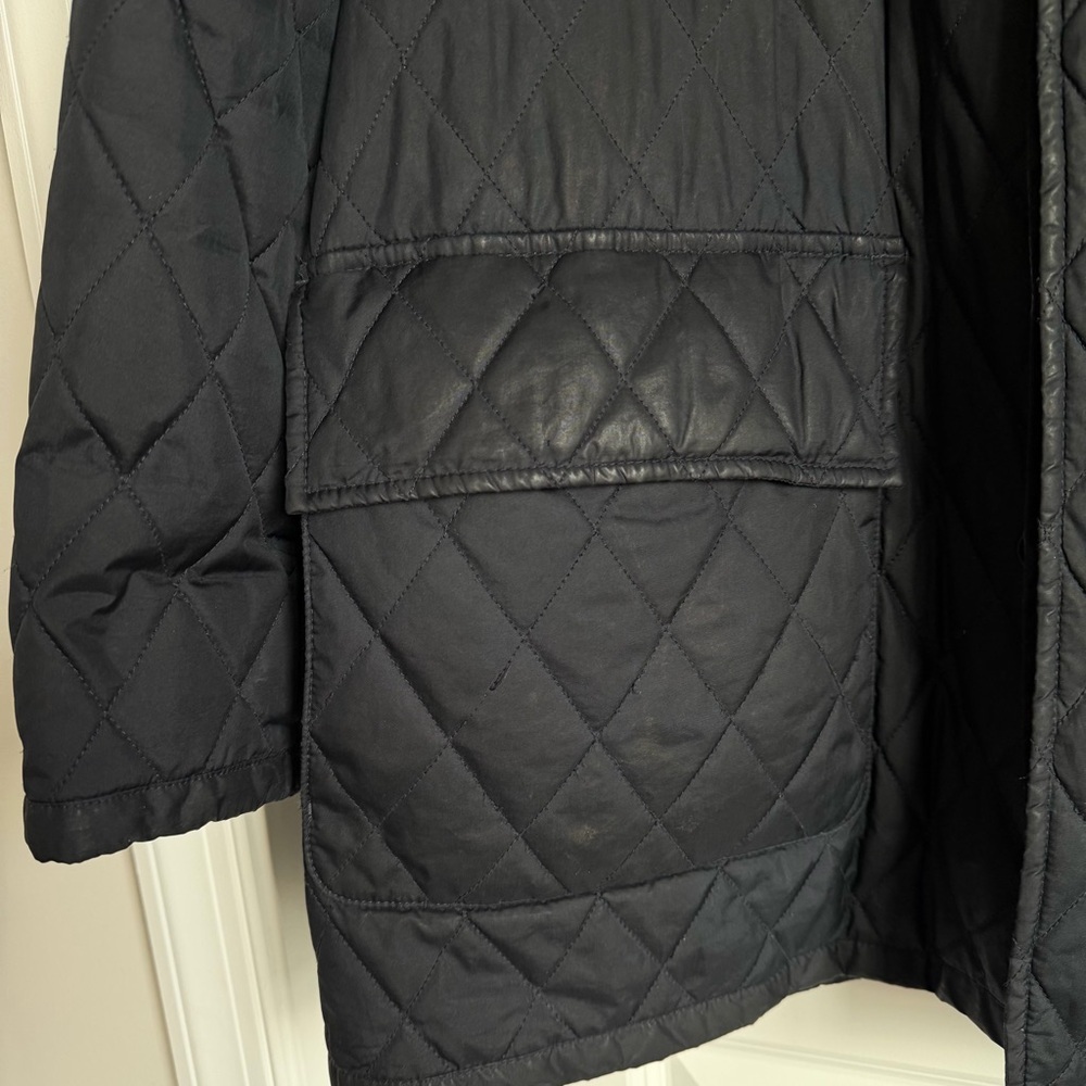 Brooks Brothers Men’s Quilted Field Coat — YKK, Wool Lined, Tattersall — L - Picture 5 of 13